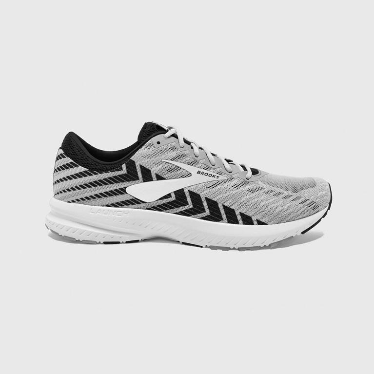 Tenis Brooks Launch 6 - Zapatillas Para Correr En Asfalto Hombre - Gris (CHXW-14307)